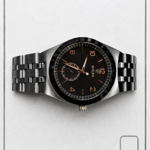 Rolex Black Rose Dial Watch