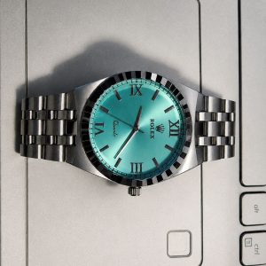 Rolex Turquoise Dial Watch
